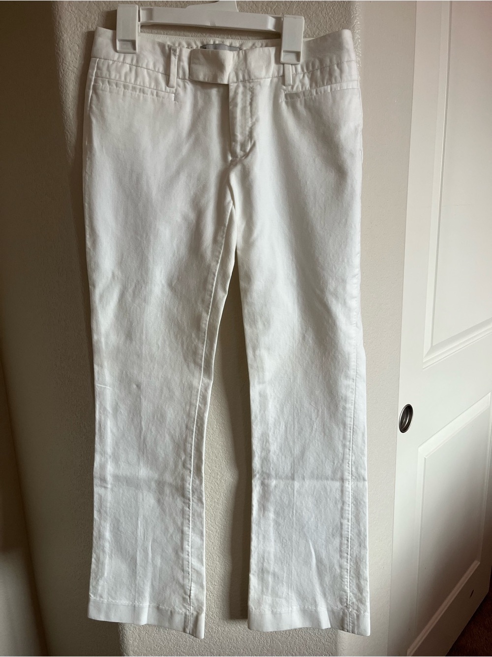 GAP Modern Boot White Pants